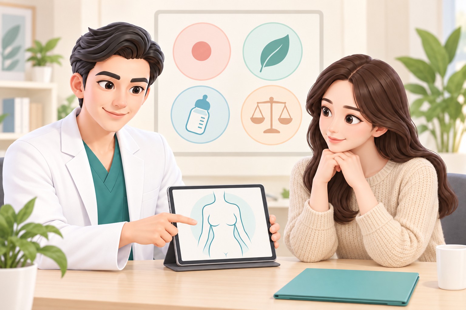 짝가슴 교정 지방흡입의 장점 설명