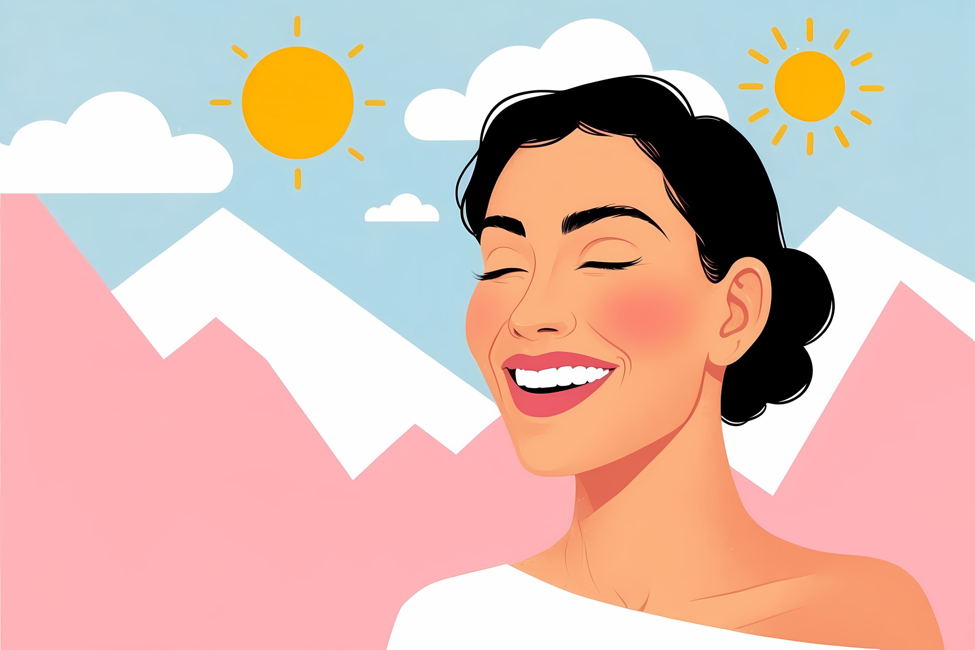 가슴축소 후 자신감 있는 체형 비너스의원