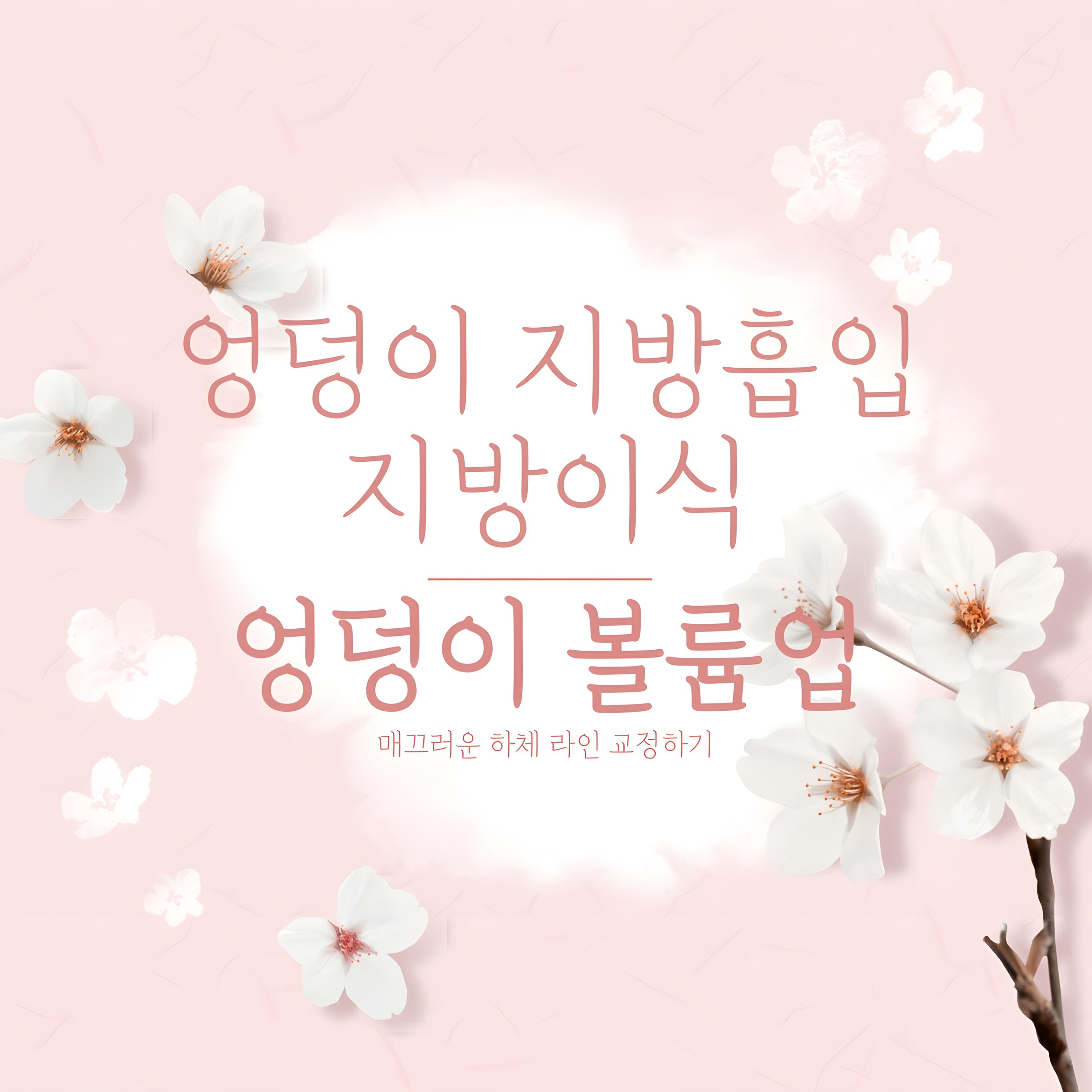 엉덩이 지방흡입 관련 참고 이미지